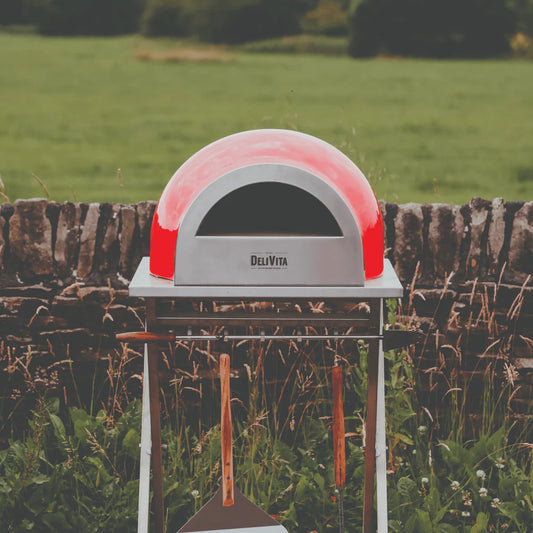 DeliVita Chili Red Wood-Fired Oven